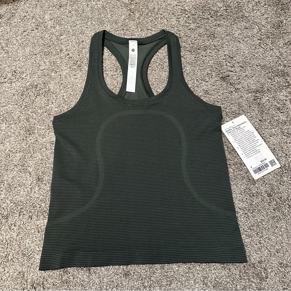 lululemon swiftly tech racer back tank top 2.0 *race length